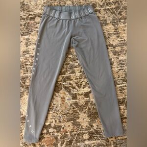 Under Armour HeatGear Leggings Gray Women’s Large Athletic Pants